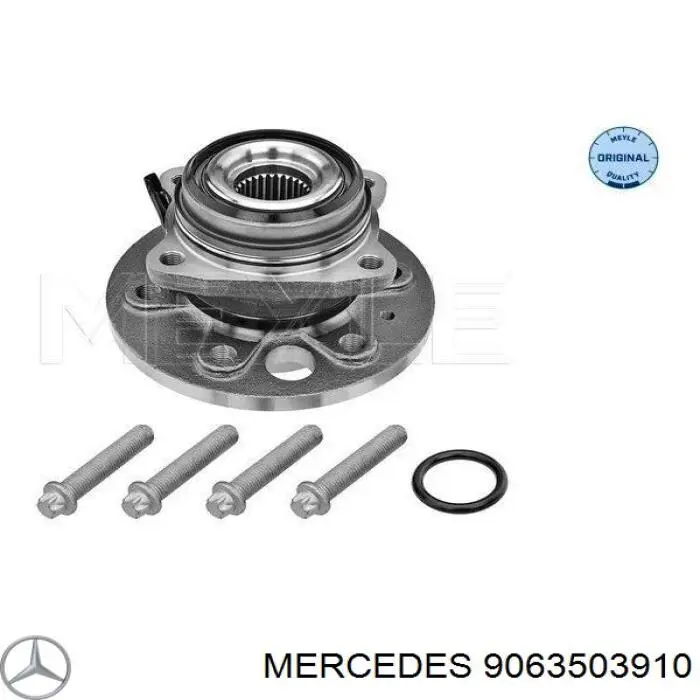 Compre 9063503910 Mercedes Semieixo traseiro esquerdo
