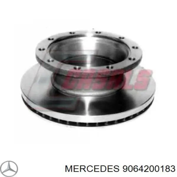 A9064200183 Mercedes Disco do freio dianteiro