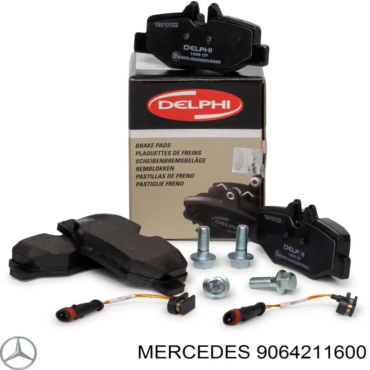 Compre 9064211600 Mercedes Sapatas do freio dianteiras de disco