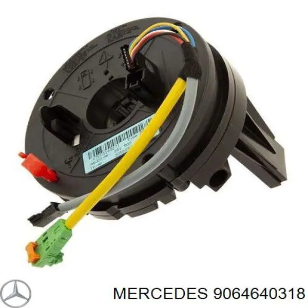 9064640318 Mercedes Anel AIRBAG de contato, cabo plano do volante