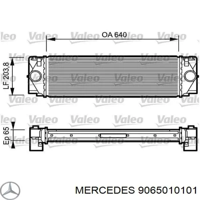 Radiador de intercooler Mercedes 9065010101 preço, a partir de 119,39 USD