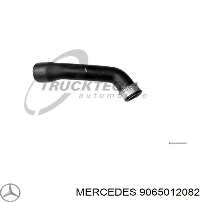 9065012082 Mercedes Mangueira (cano derivado) inferior do radiador de esfriamento
