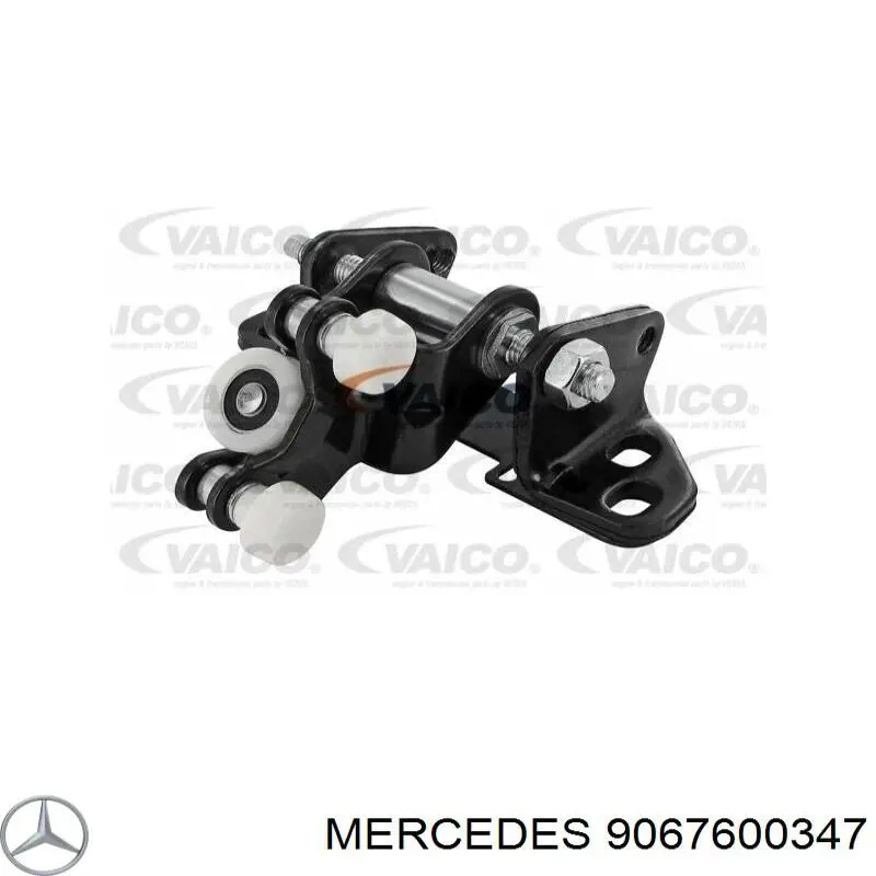 Compre 9067600347 Mercedes Rolo direito central da porta lateral (deslizante)