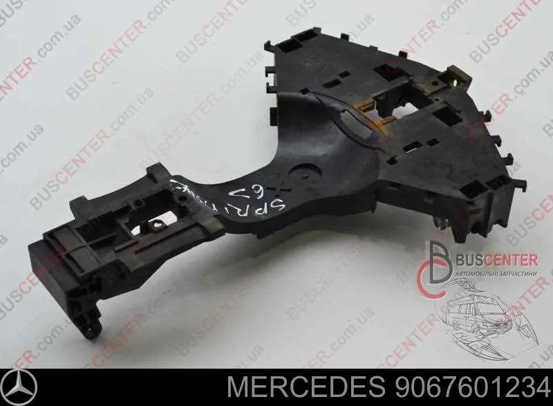 9067601234 Mercedes Suporte de maçaneta externa da porta deslizante direita
