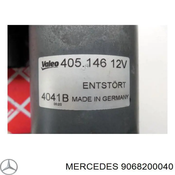 Compre 9068200040 Mercedes Trapézio de limpador pára-brisas
