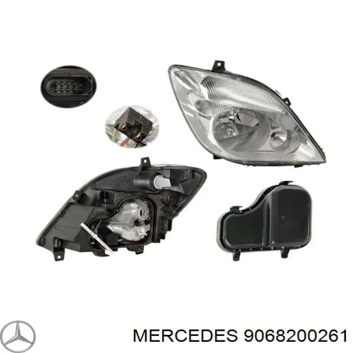 Compre 9068200261 Mercedes Luz direita