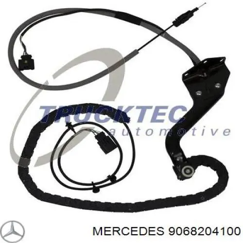 Fios isolados da porta lateral deslizante direita Mercedes 9068204100 preço, a partir de 98,92 USD
