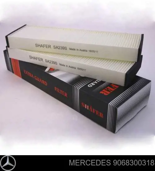 Filtro de salão Mercedes 9068300318 preço, a partir de 10,52 USD