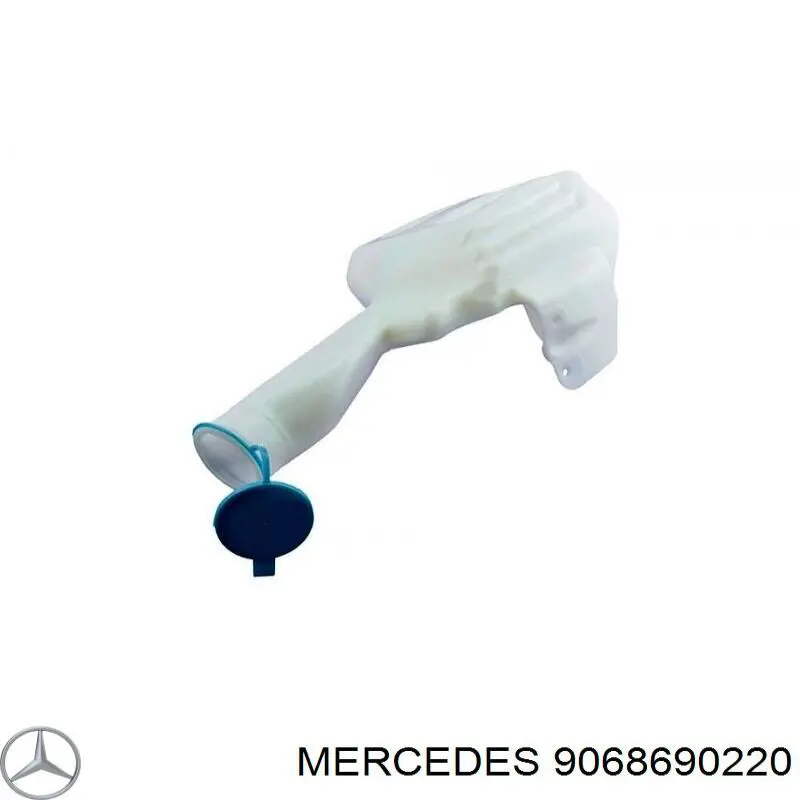 9068690220 VAG Tanque de fluido para lavador de vidro