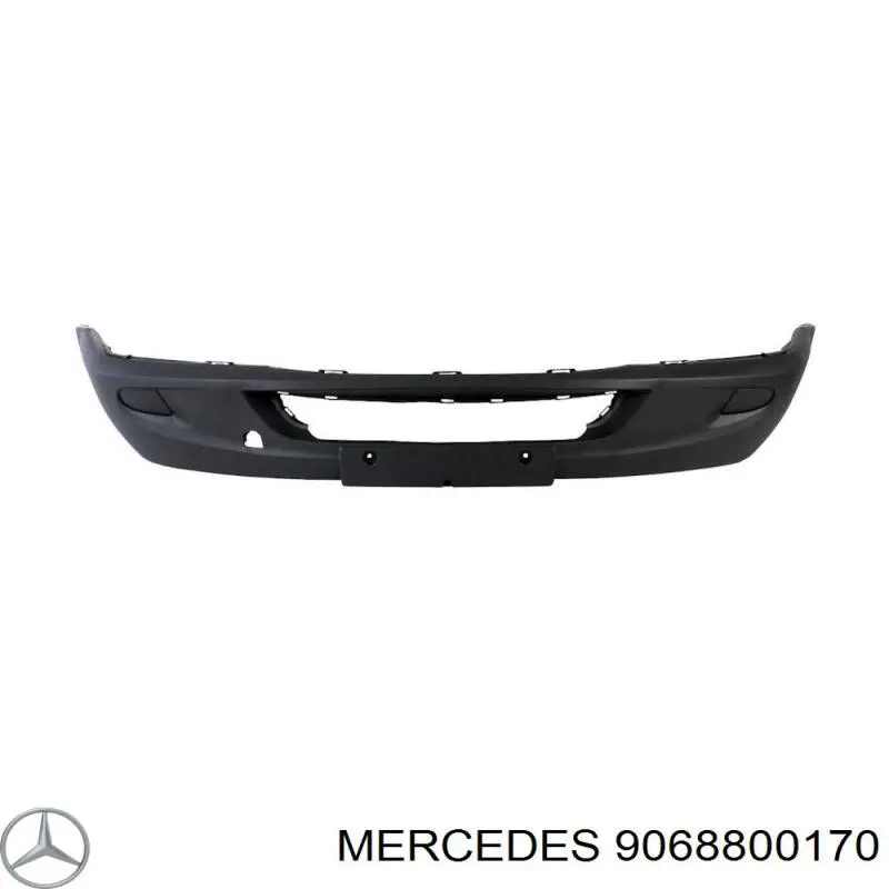9068800170 Mercedes Pára-choque dianteiro