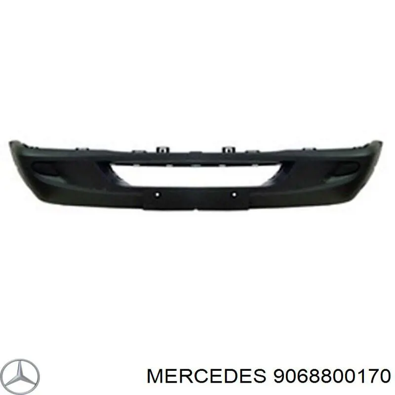 Pára-choque dianteiro Mercedes 9068800170 preço, a partir de 123,99 USD