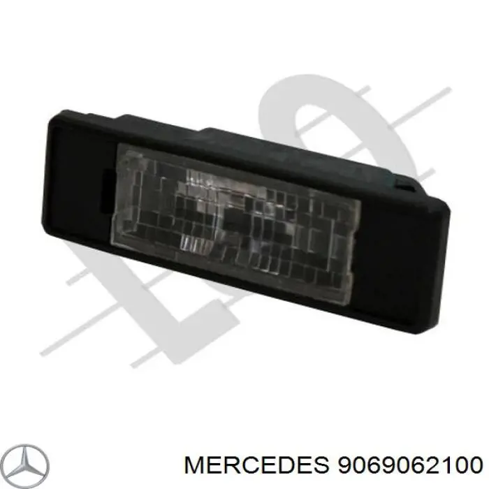Lanterna da luz de fundo de matrícula traseira Mercedes 9069062100 preço, a partir de 14,21 USD