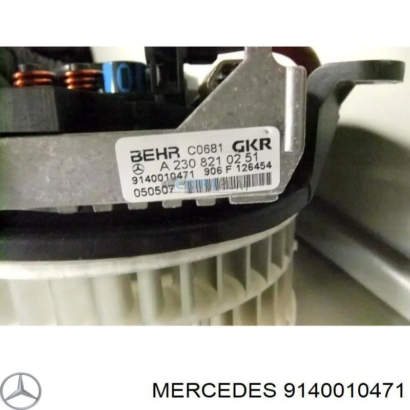 Resistor (resistência) de ventilador de forno (de aquecedor de salão) Mercedes 9140010471 preço, a partir de 21,94 USD