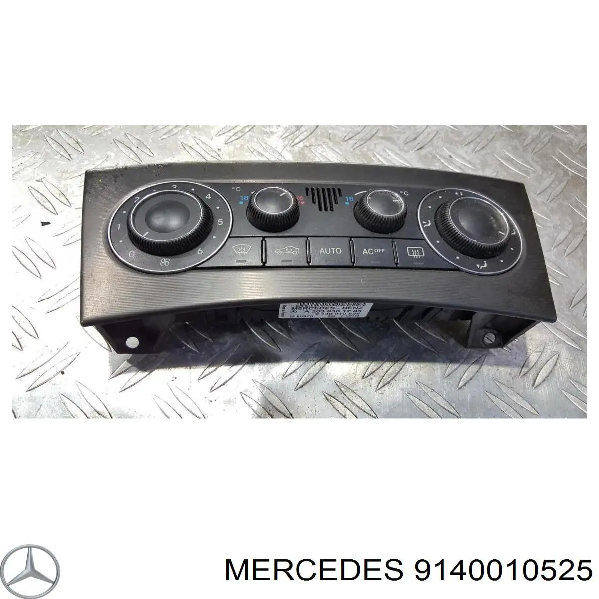 2038303485 Mercedes Unidade de controlo dos modos de aquecimento/condicionamento