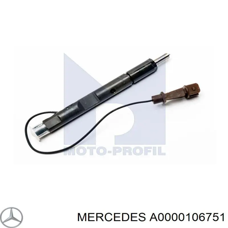 Compre A0000106751 Mercedes Injetor de injeção de combustível