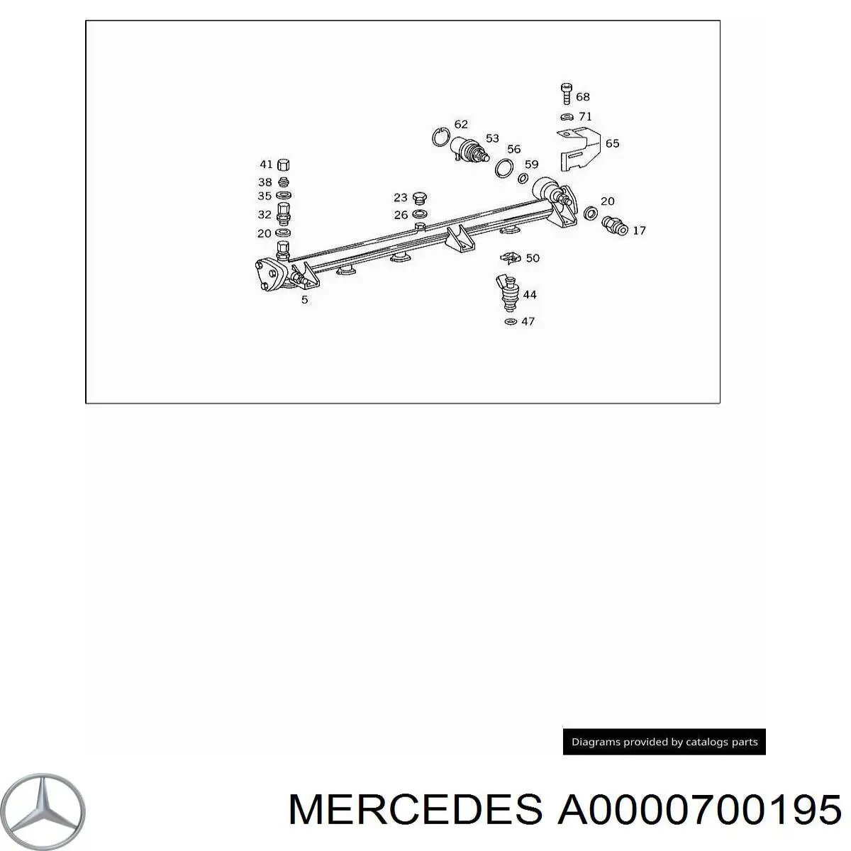  Mercedes A0000700195 preço, a partir de 28,55 USD