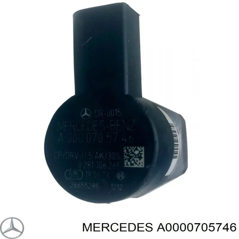 Regulador de pressão de combustível na régua de injectores Mercedes 0000705746 preço, a partir de 219,60 USD