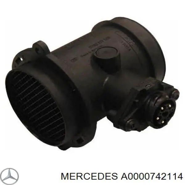 Sensor de fluxo (consumo) de ar, medidor de consumo M.A.F. - (Mass Airflow) Mercedes A000074211480 preço, a partir de 1018,31 USD