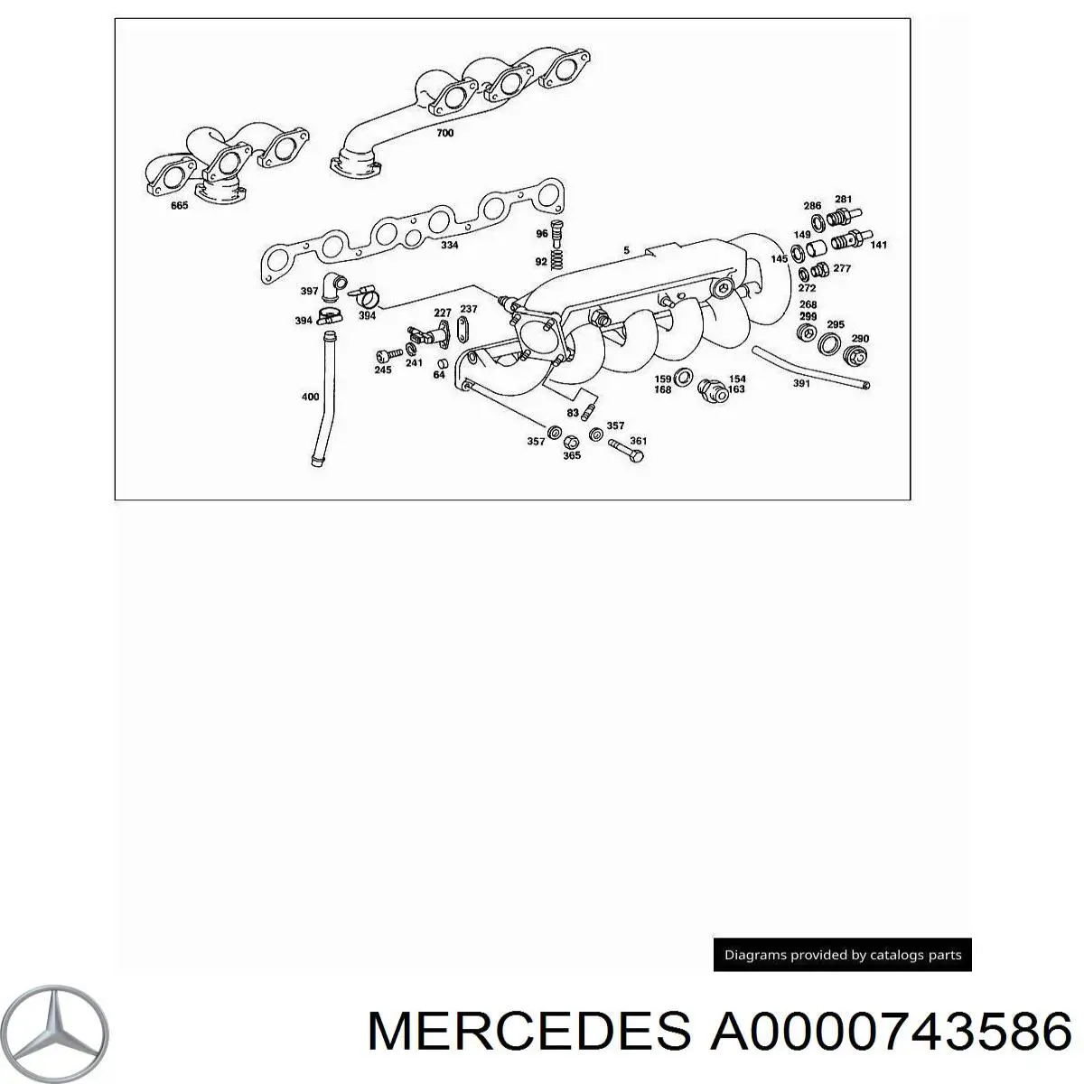  Mercedes A0000743586 preço, a partir de 17,61 USD