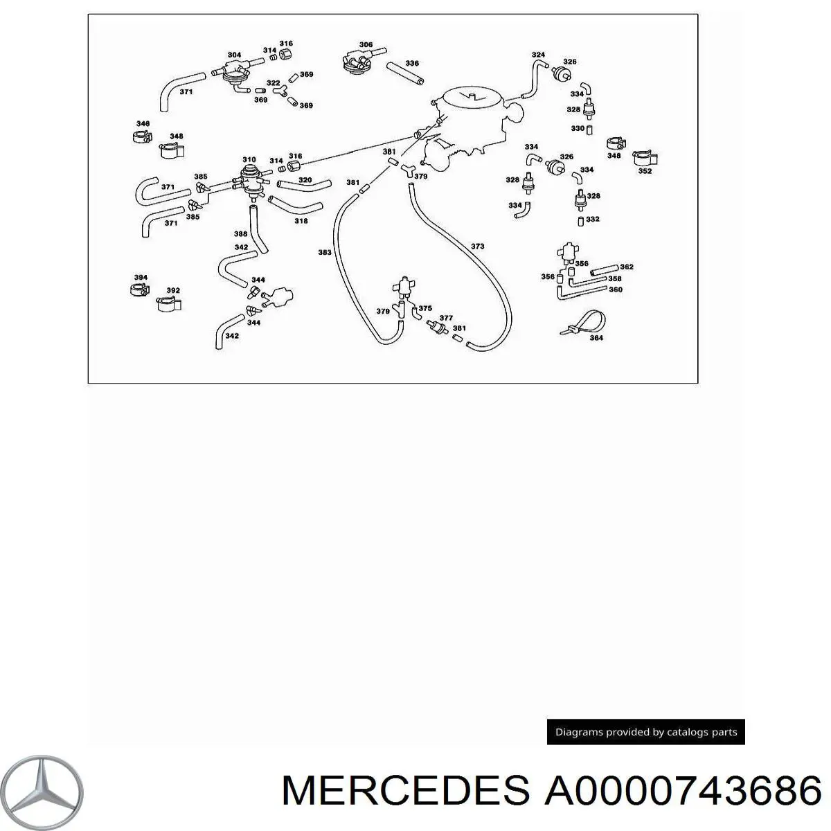  Mercedes A0000743686 preço, a partir de 22,94 USD