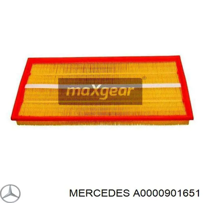 A0000901651 Mercedes Filtro de ar