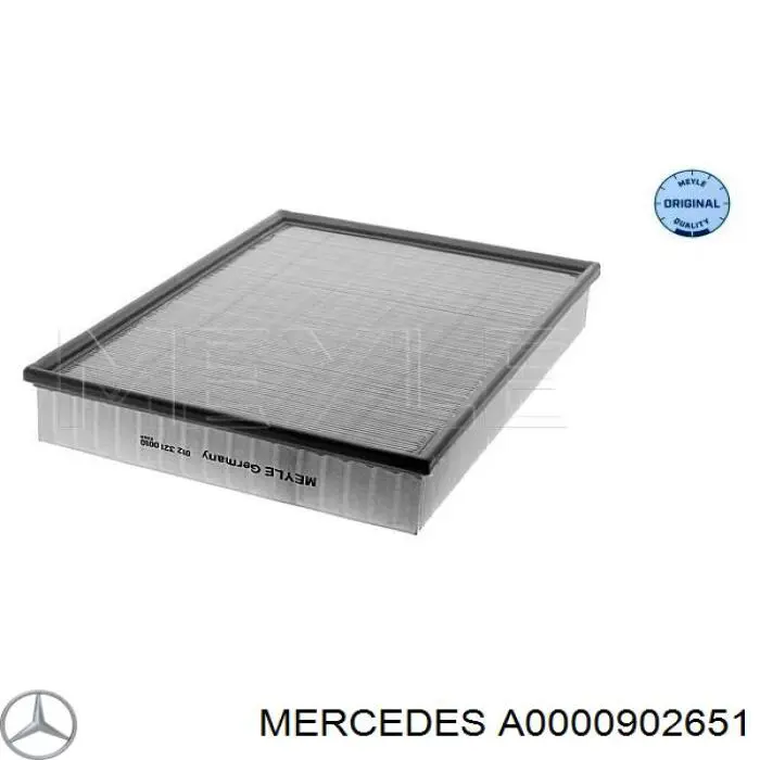 Filtro de ar Mercedes A0000902651 preço, a partir de 14,79 USD