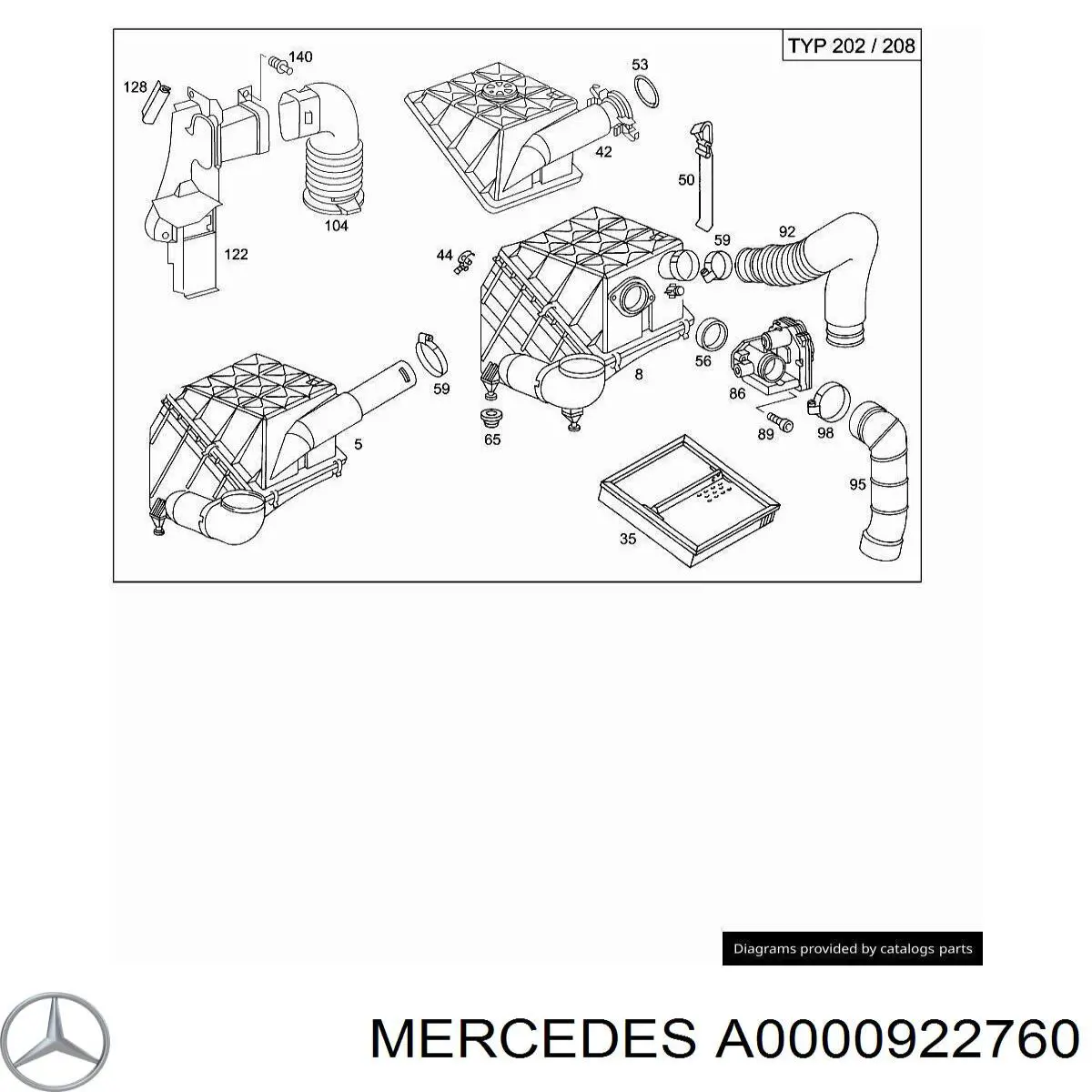  Mercedes A0000922760 preço, a partir de 7,93 USD