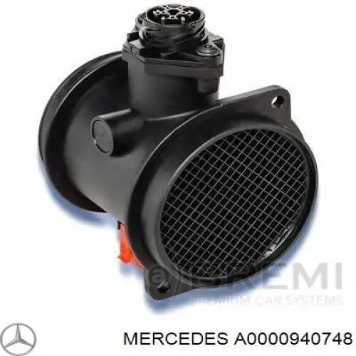 Sensor de fluxo (consumo) de ar, medidor de consumo M.A.F. - (Mass Airflow) Mercedes A0000940748 preço, a partir de 72,55 USD