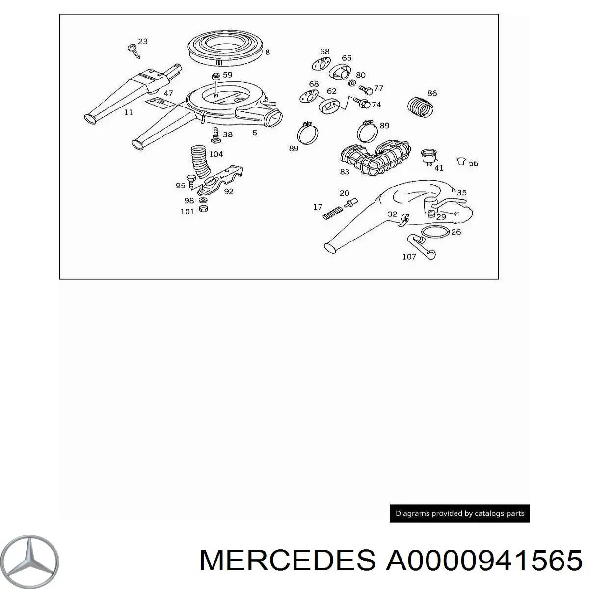 A0000941665 Mercedes 