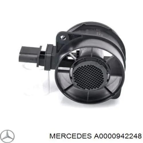 Sensor de fluxo (consumo) de ar, medidor de consumo M.A.F. - (Mass Airflow) Mercedes A0000942248 preço, a partir de 62,54 USD
