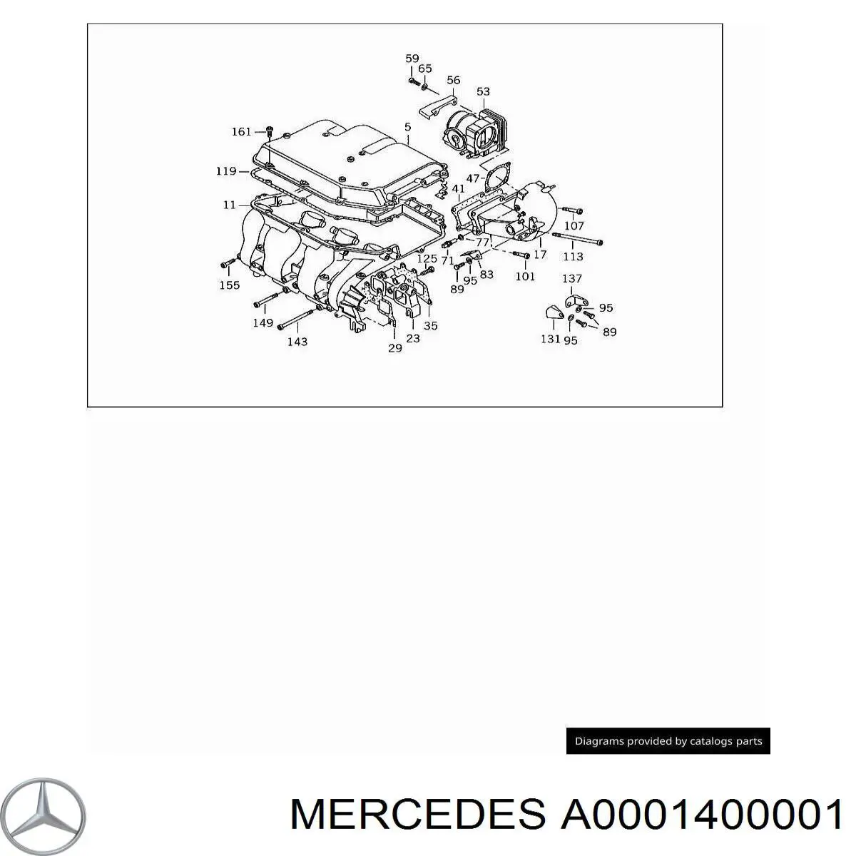 A0001400001 Mercedes Motor de arranco