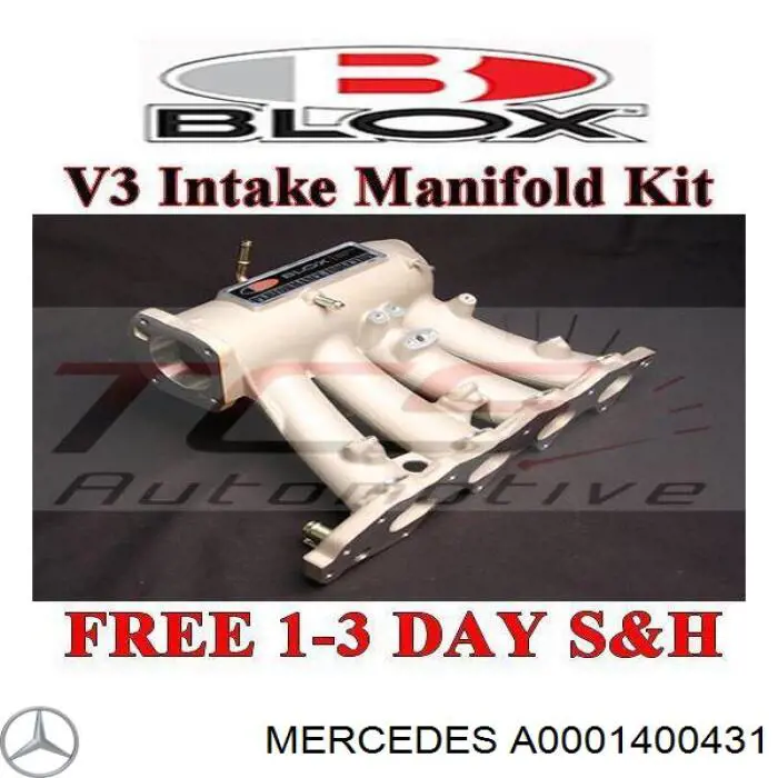 Compre A0001400431 Mercedes Comporta de ar (de turbilhão) de tubo coletor