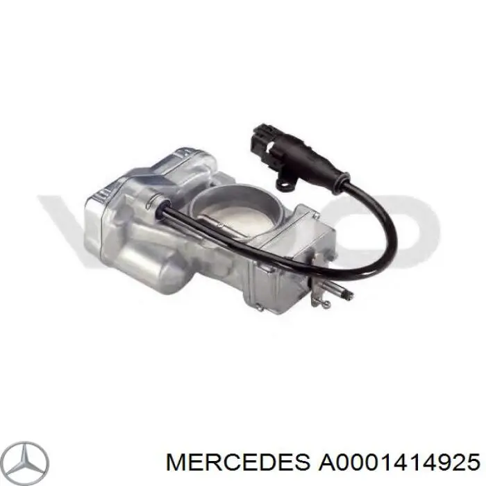 A0001414925 Mercedes Válvula de borboleta montada
