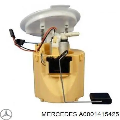 Válvula de borboleta montada A0001415425 Mercedes
