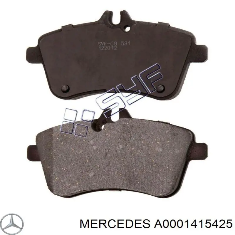 Válvula de borboleta montada 0001415425 Mercedes