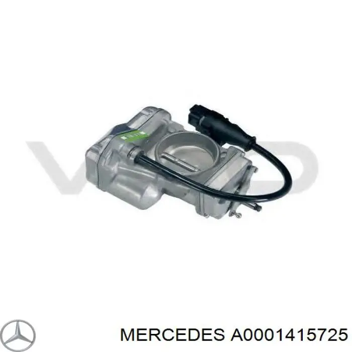 Compre 0001415725 Mercedes Válvula de borboleta montada