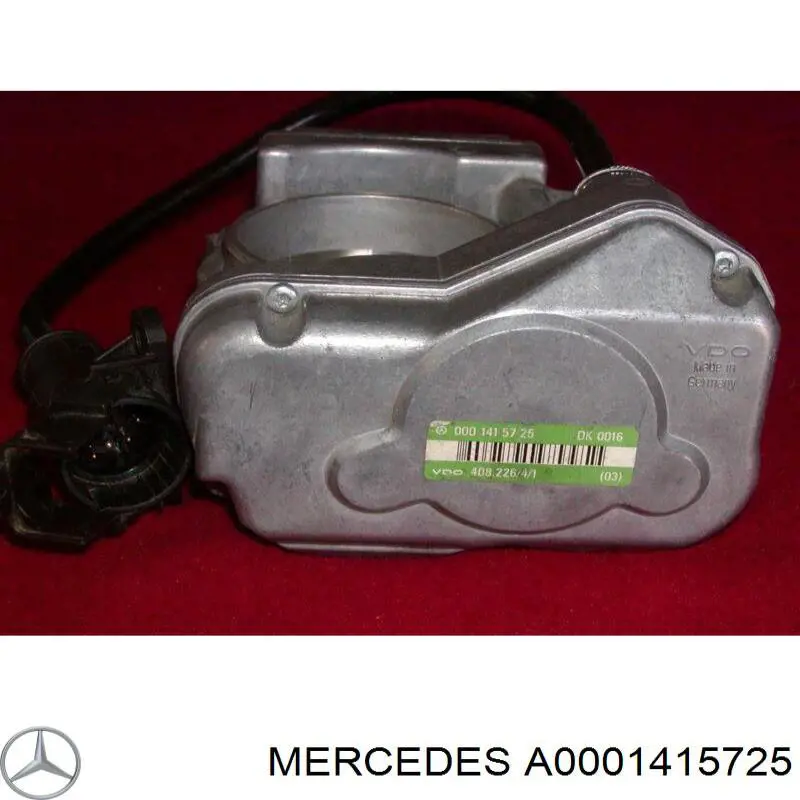 Válvula de borboleta montada Mercedes A0001415725 preço, a partir de 3059,49 USD