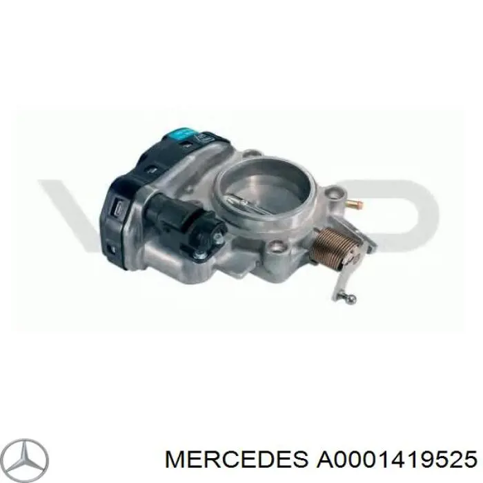 A0001419525 Mercedes Válvula de borboleta montada