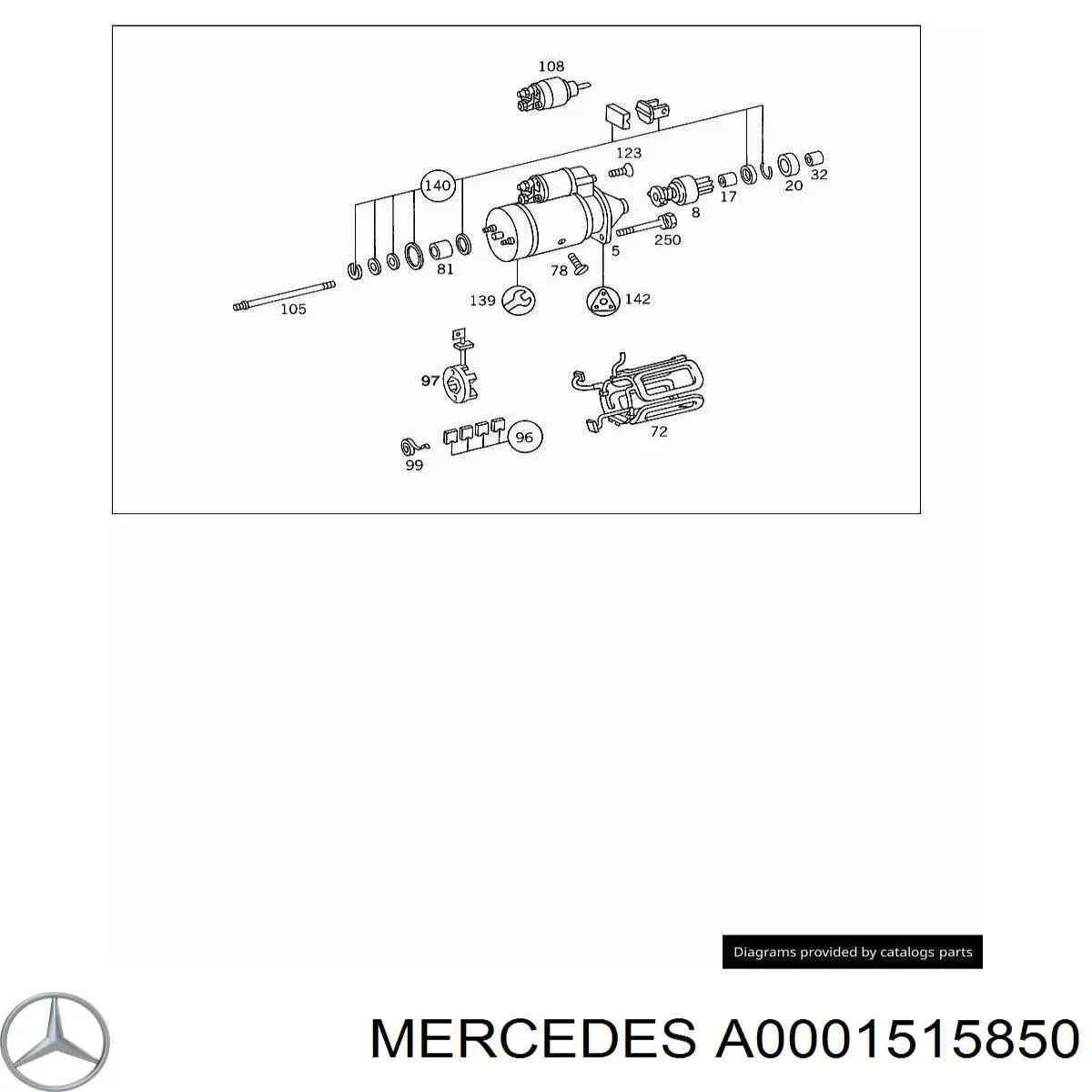 A0001515850 Mercedes 