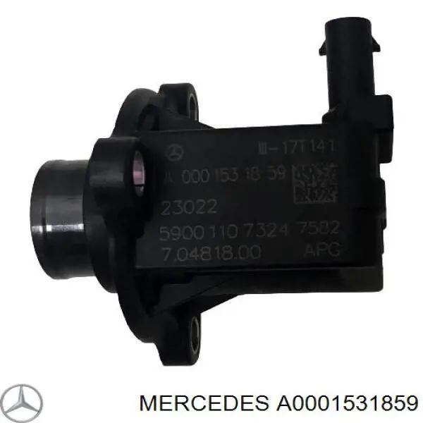 A0001531859 Mercedes Convertidor de pressão (solenoide) de supercompressão