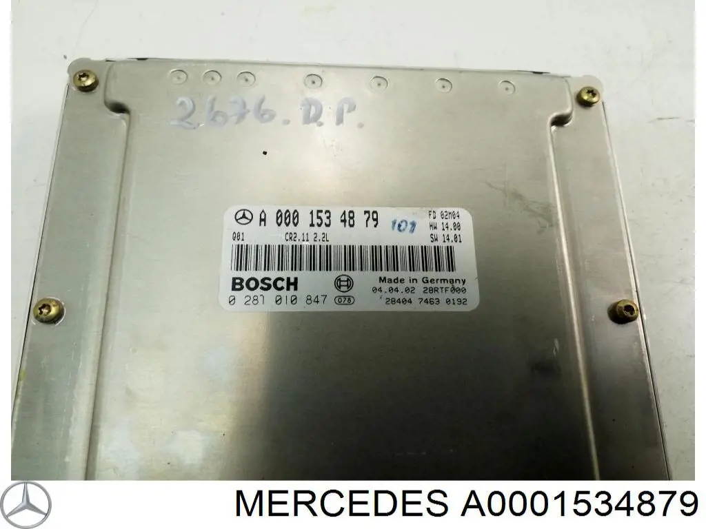 Módulo de direção (Centralina eletrônica) de motor Mercedes A0001534879 preço, a partir de 215,00 USD