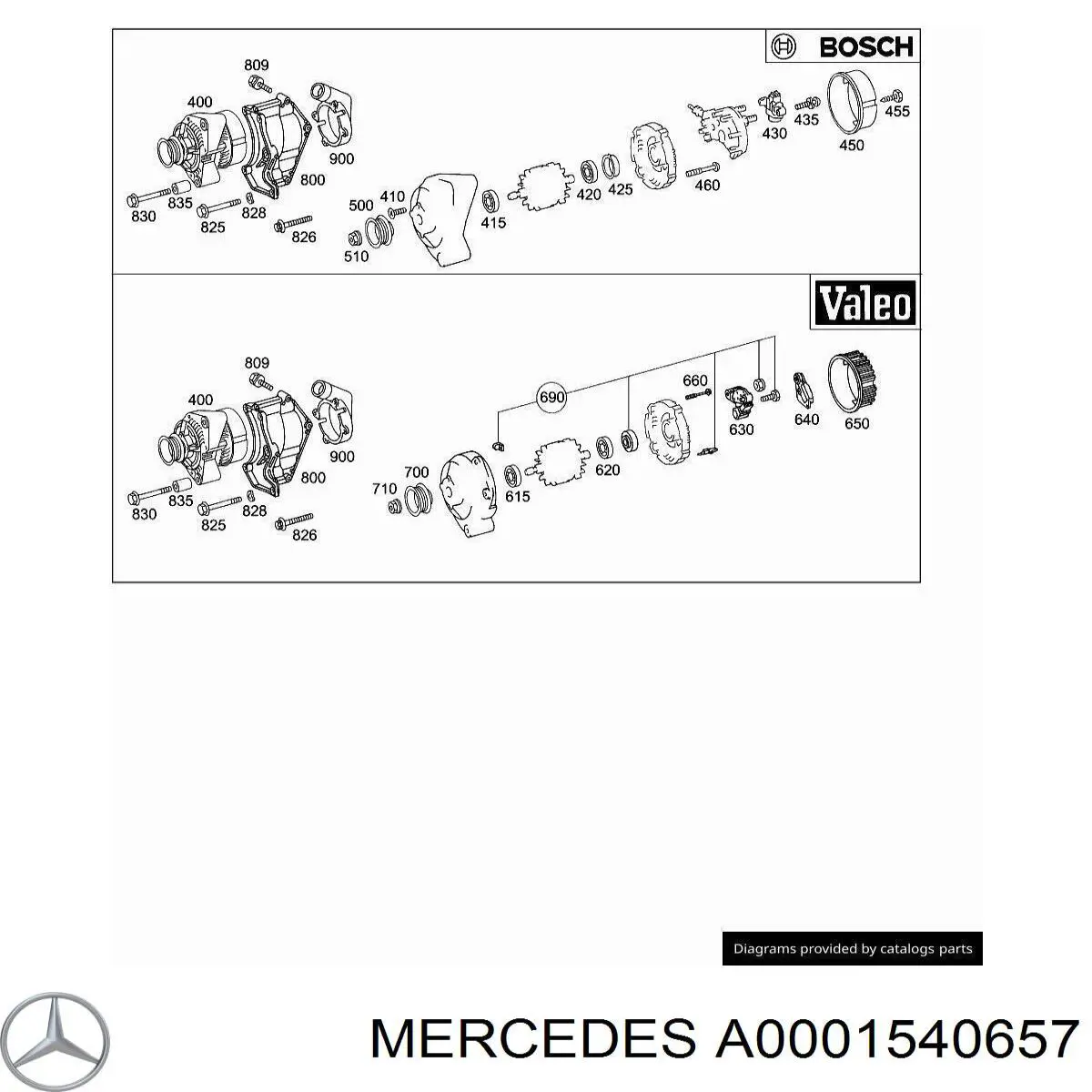 Tampa traseira do gerador Cargo 333875