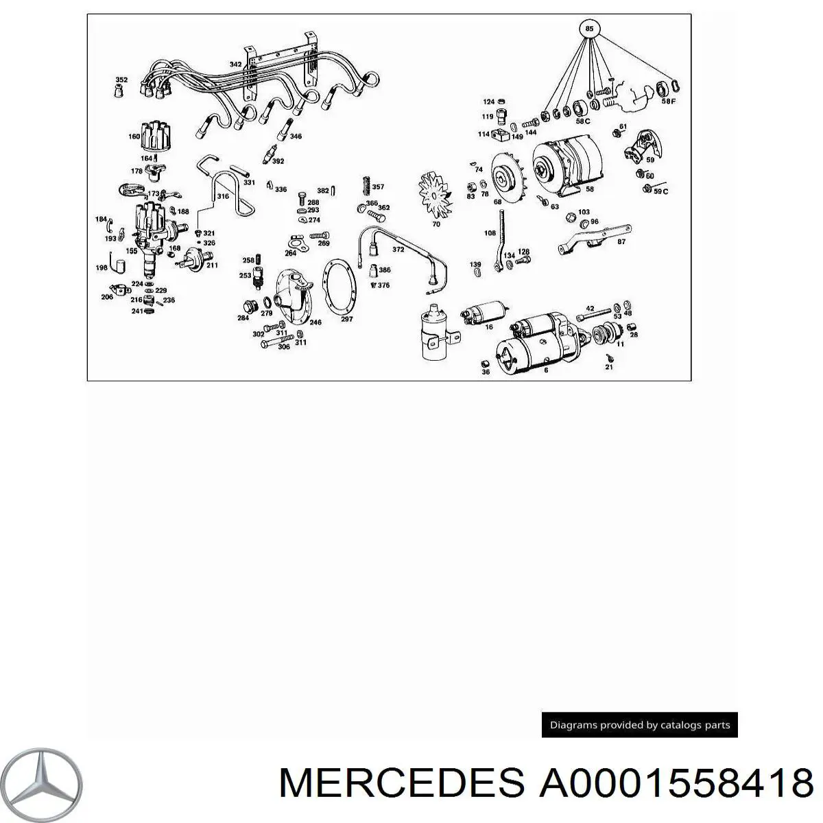 Compre A0001558418 Mercedes Polia do gerador