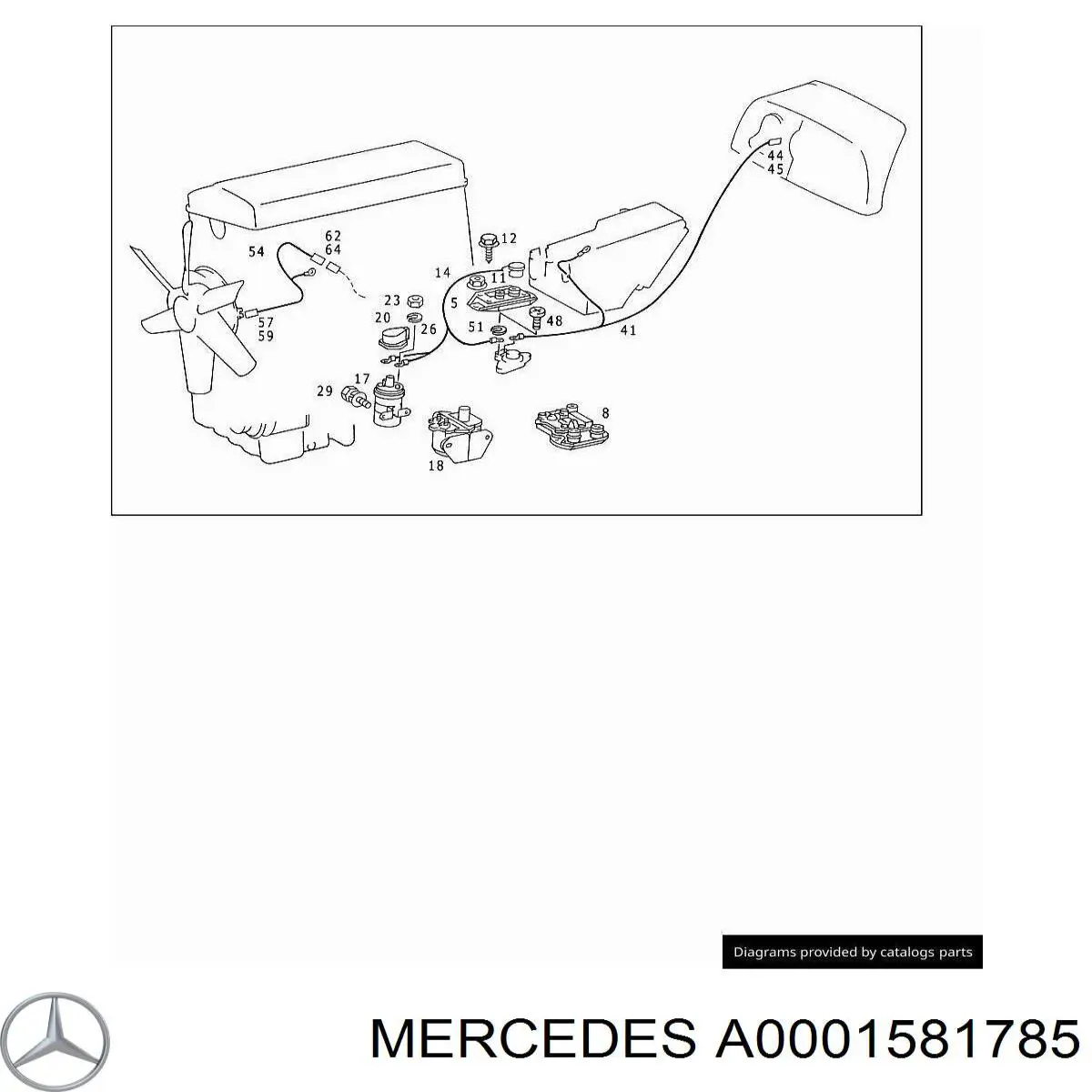 A0001581785 Mercedes 