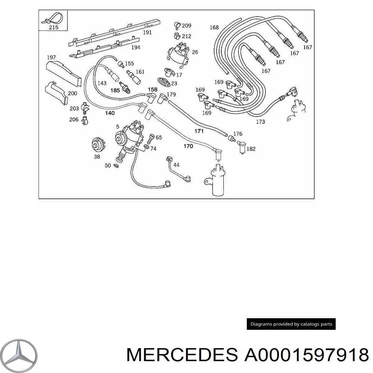 A0001597918 Mercedes 