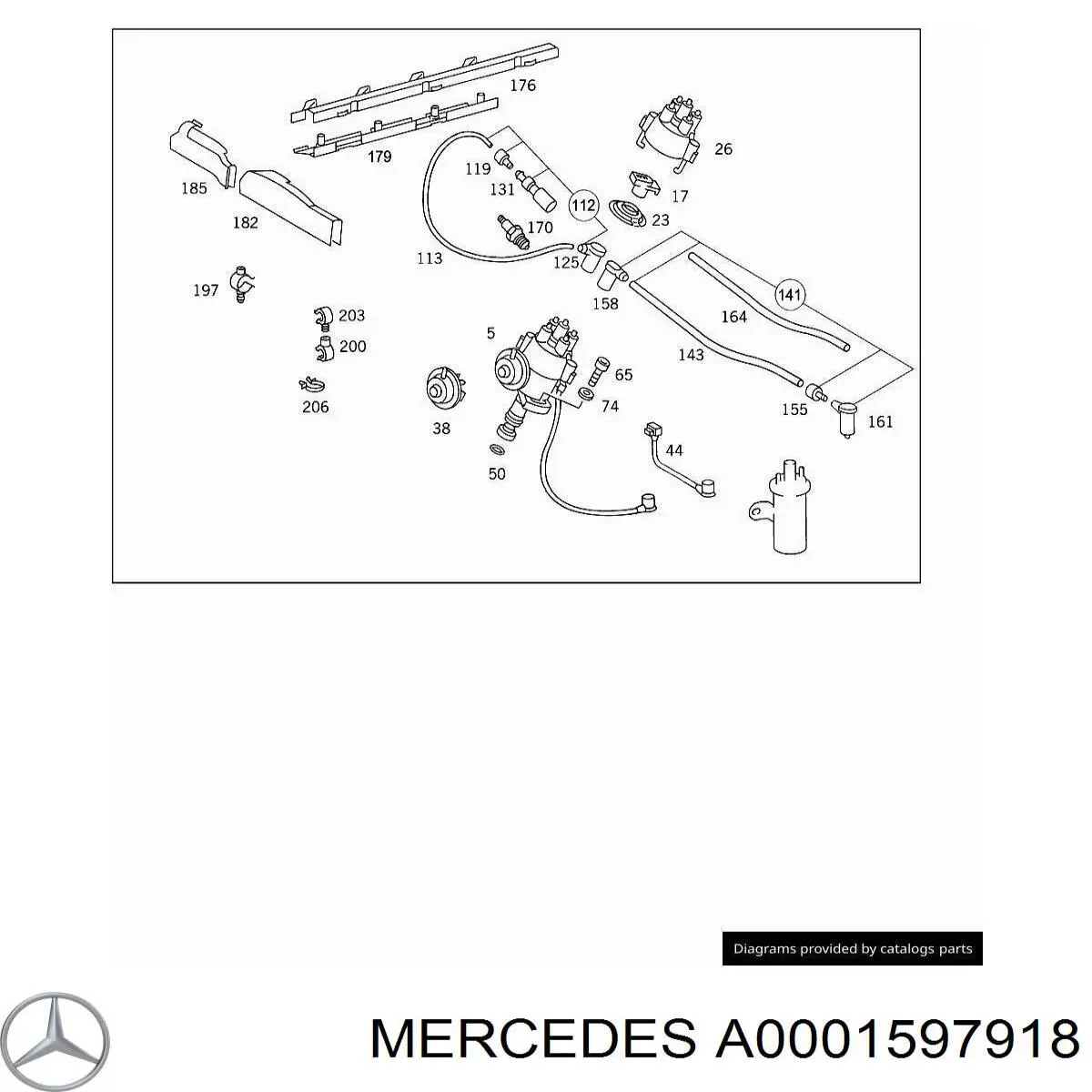  Mercedes A0001597918 preço, a partir de 205,19 USD