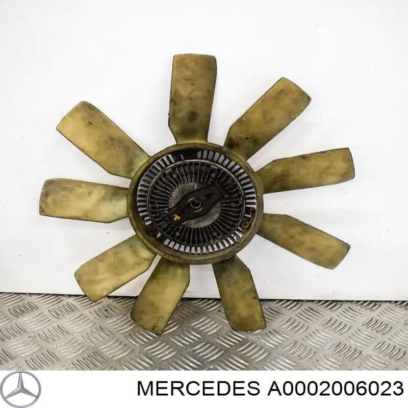 A0002006023 Mercedes Ventilador (roda de aletas) do radiador de esfriamento