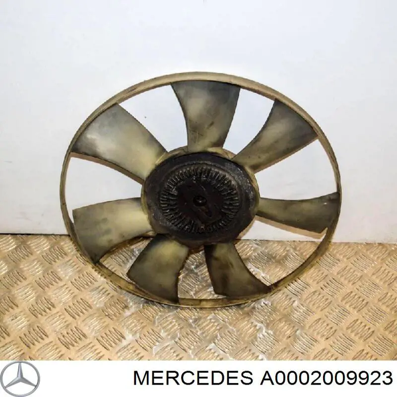 A0002009923 Mercedes Acoplamento viscoso de ventilador de esfriamento