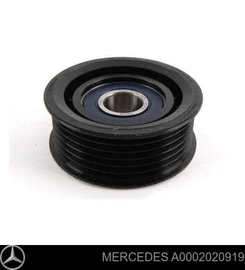 A0002020919 Mercedes Rolo parasita da correia de transmissão