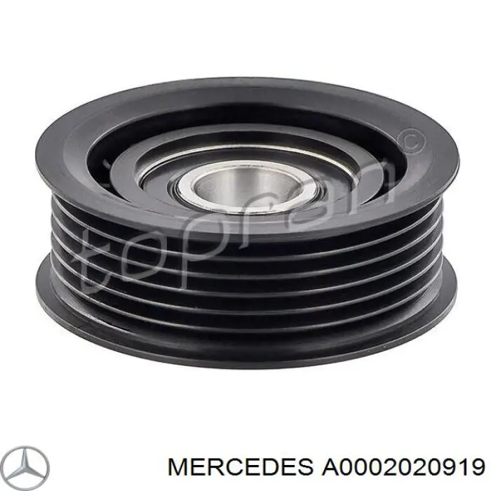 Rolo parasita da correia de transmissão Mercedes A0002020919 preço, a partir de 12,08 USD